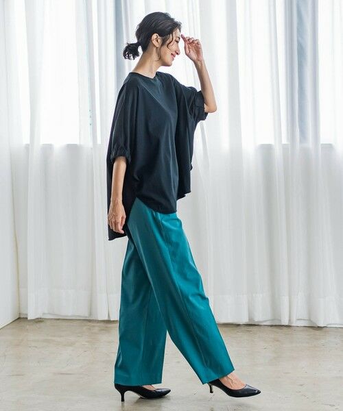 la.f... / ラ・エフ カットソー | 【biyori】異素材ドルマンプルオーバー≪手洗い可能≫ | 詳細14