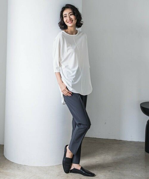 la.f... / ラ・エフ カットソー | 【biyori】“ブラウスのような”万能Tシャツ≪洗濯機で洗える≫ | 詳細6