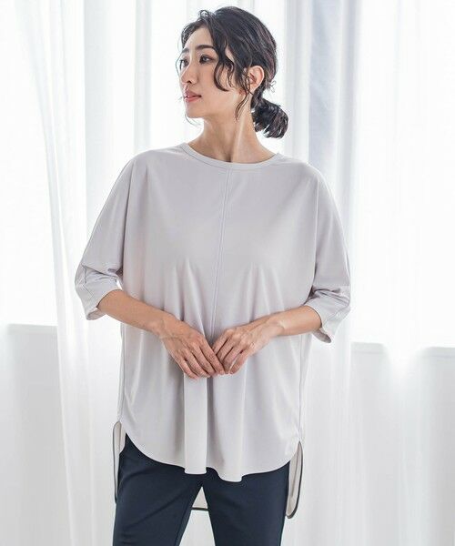 la.f... / ラ・エフ カットソー | 【biyori】“ブラウスのような”万能Tシャツ≪洗濯機で洗える≫ | 詳細8