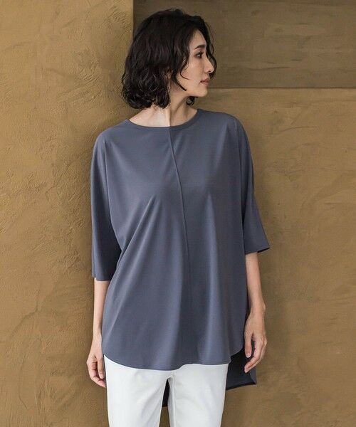 la.f... / ラ・エフ カットソー | 【biyori】“ブラウスのような”万能Tシャツ≪洗濯機で洗える≫ | 詳細17