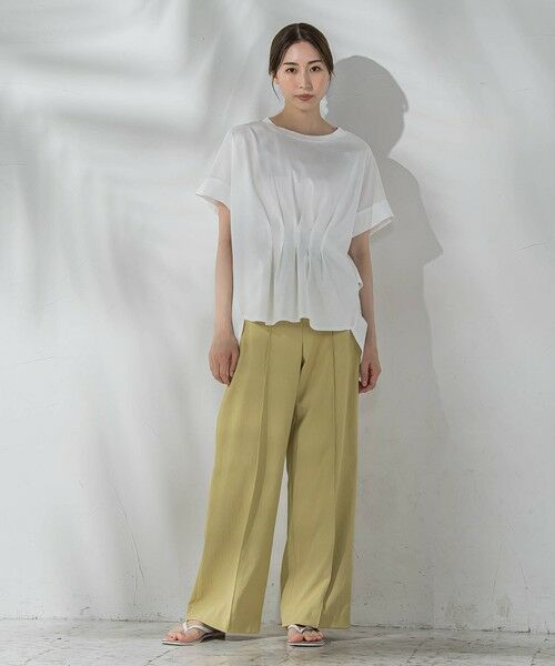 la.f... / ラ・エフ カットソー | 【WEB限定】ウエストタックカットソー≪手洗い可能≫ | 詳細6