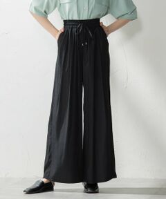 la.f... / ラ・エフ その他パンツ | 【WEB限定】ウエストギャザーワイドパンツ≪手洗い可能≫