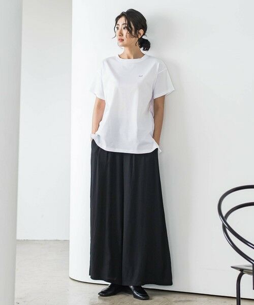 la.f... / ラ・エフ その他パンツ | 【WEB限定】ウエストギャザーワイドパンツ≪手洗い可能≫ | 詳細10