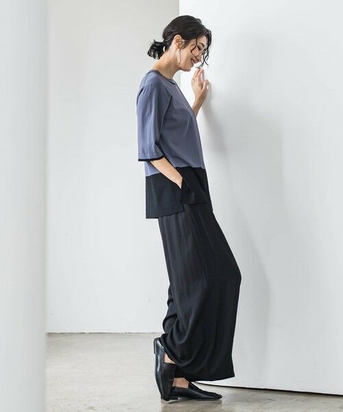 la.f... / ラ・エフ その他パンツ | 【WEB限定】ウエストギャザーワイドパンツ≪手洗い可能≫ | 詳細17