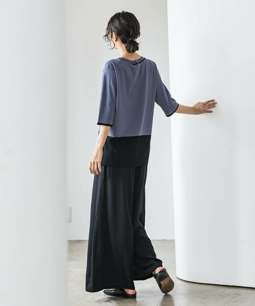 la.f... / ラ・エフ その他パンツ | 【WEB限定】ウエストギャザーワイドパンツ≪手洗い可能≫ | 詳細18