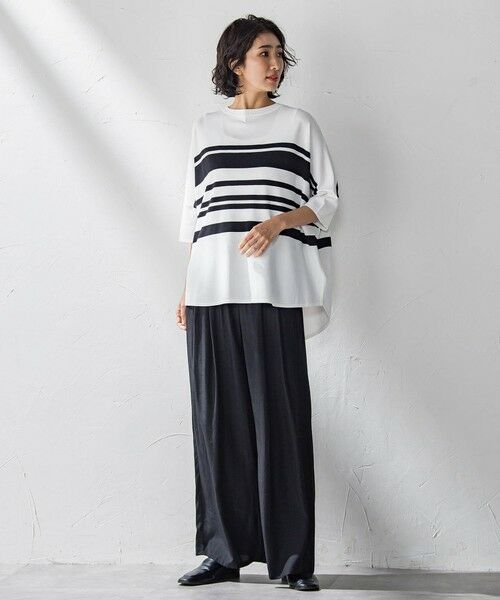 la.f... / ラ・エフ その他パンツ | 【WEB限定】ウエストギャザーワイドパンツ≪手洗い可能≫ | 詳細19