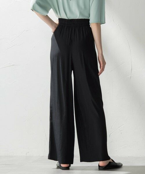 la.f... / ラ・エフ その他パンツ | 【WEB限定】ウエストギャザーワイドパンツ≪手洗い可能≫ | 詳細23