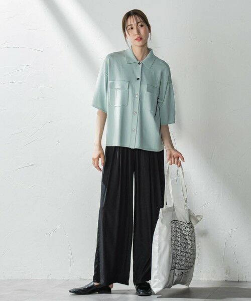 la.f... / ラ・エフ その他パンツ | 【WEB限定】ウエストギャザーワイドパンツ≪手洗い可能≫ | 詳細25