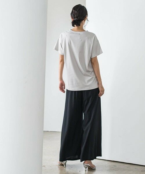 la.f... / ラ・エフ その他パンツ | 【WEB限定】ウエストギャザーワイドパンツ≪手洗い可能≫ | 詳細5