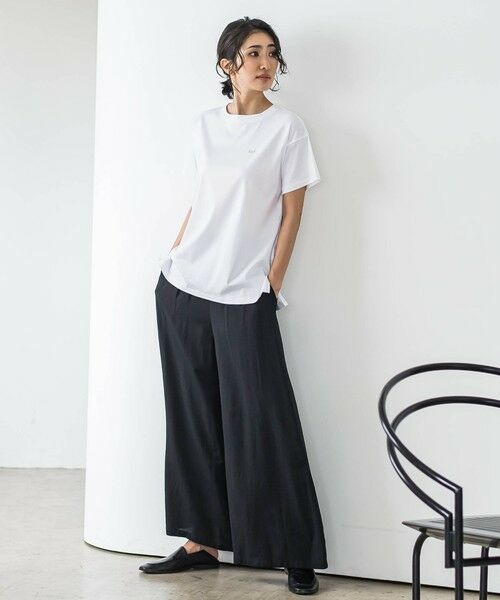 la.f... / ラ・エフ その他パンツ | 【WEB限定】ウエストギャザーワイドパンツ≪手洗い可能≫ | 詳細9