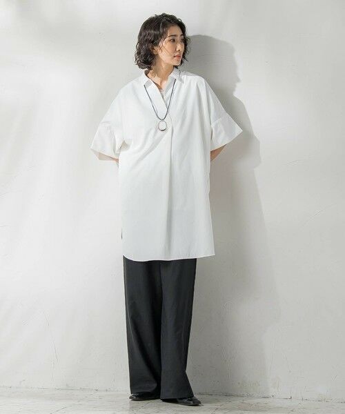 la.f... / ラ・エフ シャツ・ブラウス | 【WEB限定】チュニックシャツ≪手洗い可能≫ | 詳細6