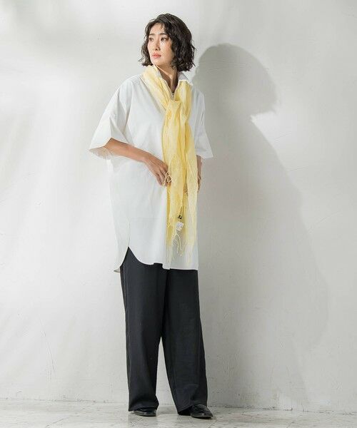 la.f... / ラ・エフ シャツ・ブラウス | 【WEB限定】チュニックシャツ≪手洗い可能≫ | 詳細9