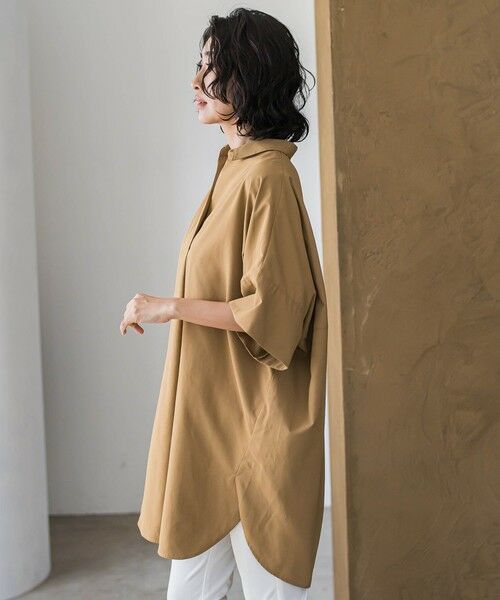 la.f... / ラ・エフ シャツ・ブラウス | 【WEB限定】チュニックシャツ≪手洗い可能≫ | 詳細12