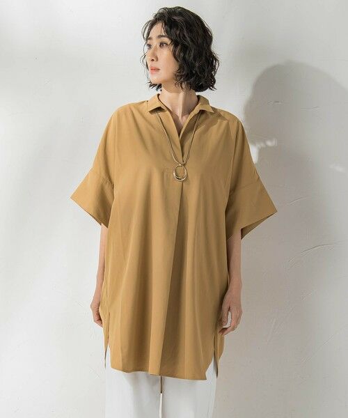 la.f... / ラ・エフ シャツ・ブラウス | 【WEB限定】チュニックシャツ≪手洗い可能≫ | 詳細19