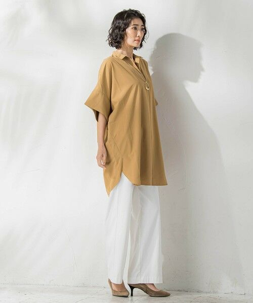 la.f... / ラ・エフ シャツ・ブラウス | 【WEB限定】チュニックシャツ≪手洗い可能≫ | 詳細23