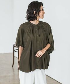 ラ エフ la.f… 【la.f...】ジーナデシンフラワープリントブラウス （イエロー系） ラ エフ la.f… 【la.f】ジーナデシンフラワープリント