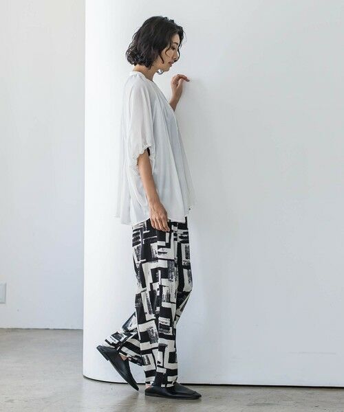 la.f... / ラ・エフ シャツ・ブラウス | 【WEB限定】ドルマンギャザーブラウス≪手洗い可能≫ | 詳細6