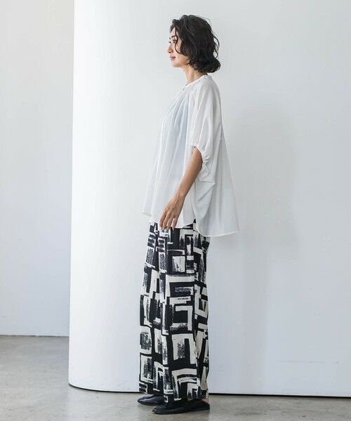 la.f... / ラ・エフ シャツ・ブラウス | 【WEB限定】ドルマンギャザーブラウス≪手洗い可能≫ | 詳細7