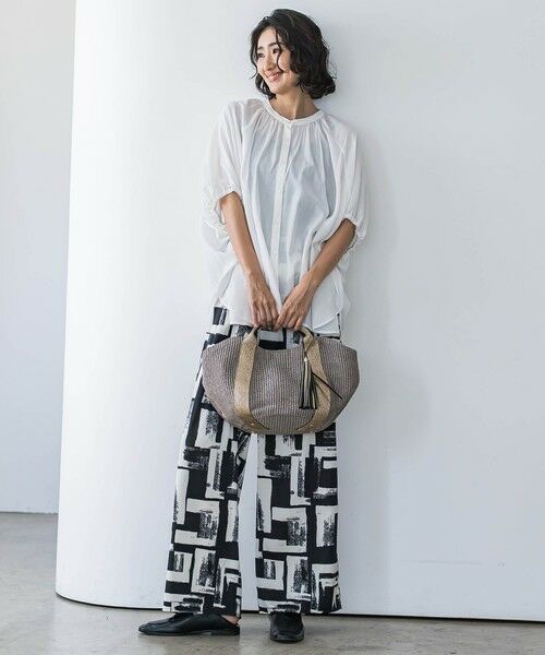 la.f... / ラ・エフ シャツ・ブラウス | 【WEB限定】ドルマンギャザーブラウス≪手洗い可能≫ | 詳細8