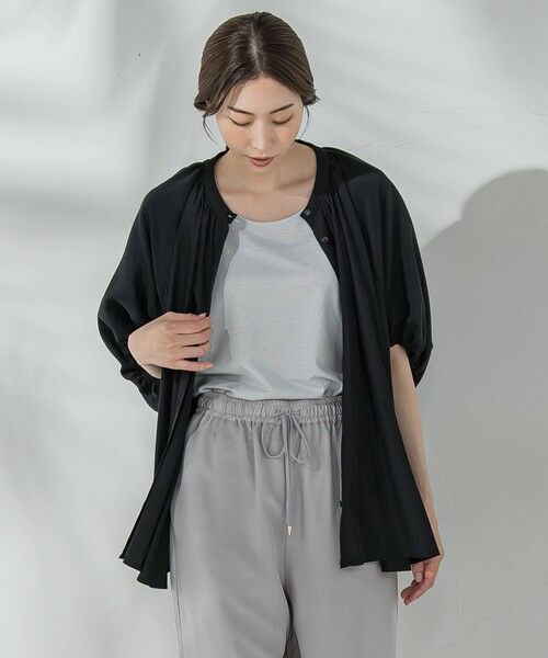 la.f... / ラ・エフ シャツ・ブラウス | 【WEB限定】ドルマンギャザーブラウス≪手洗い可能≫ | 詳細17