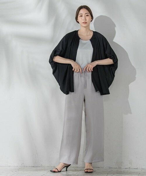 la.f... / ラ・エフ シャツ・ブラウス | 【WEB限定】ドルマンギャザーブラウス≪手洗い可能≫ | 詳細19