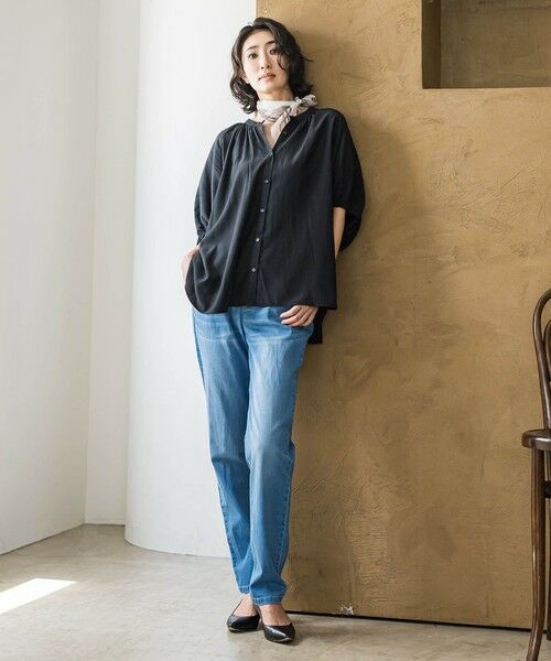 la.f... / ラ・エフ シャツ・ブラウス | 【WEB限定】ドルマンギャザーブラウス≪手洗い可能≫ | 詳細29