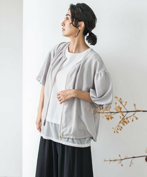 la.f... / ラ・エフ シャツ・ブラウス | 【WEB限定】バルーンスリーブブラウス≪手洗い可能≫ | 詳細1