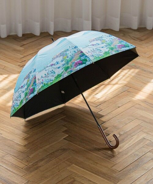 la.f... / ラ・エフ その他 | 【晴雨兼用】リゾート柄長傘 | 詳細1