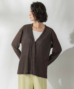 【ラ　エフ】【la.f...】9G MATRIXFINEカーデ ラ エフ la.f… 【大きいサイズ】【la.fL】9G MATRIXFINE