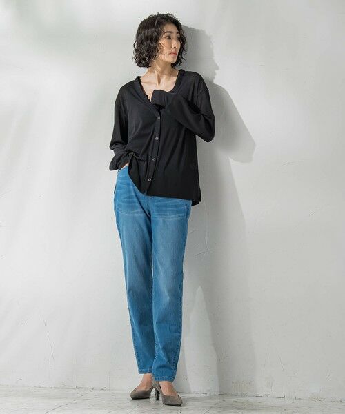 la.f... / ラ・エフ カーディガン・ボレロ | シアーVネックカットソー≪洗濯機で洗える≫ | 詳細5