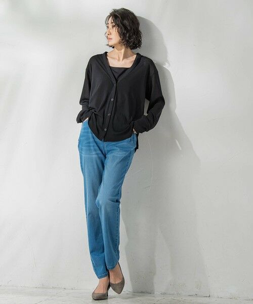 la.f... / ラ・エフ カーディガン・ボレロ | シアーVネックカットソー≪洗濯機で洗える≫ | 詳細6