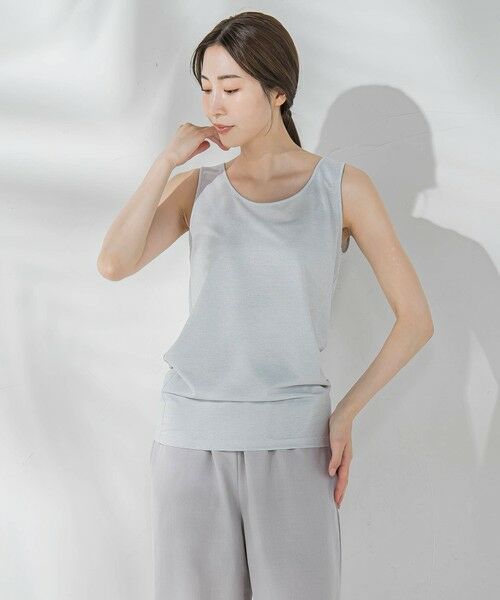 la.f... / ラ・エフ キャミソール・チューブトップ | ソフトラメタンクトップ≪洗濯機で洗える≫ | 詳細5