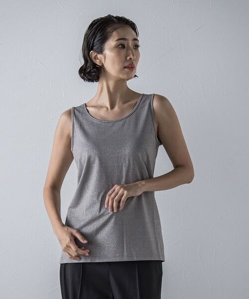 la.f... / ラ・エフ キャミソール・チューブトップ | ソフトラメタンクトップ≪洗濯機で洗える≫ | 詳細10