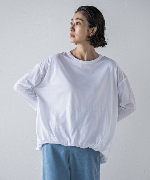 la.f... / ラ・エフ カットソー | 【biyori】バルーンヘムカットソー≪手洗い可能≫ | 詳細7