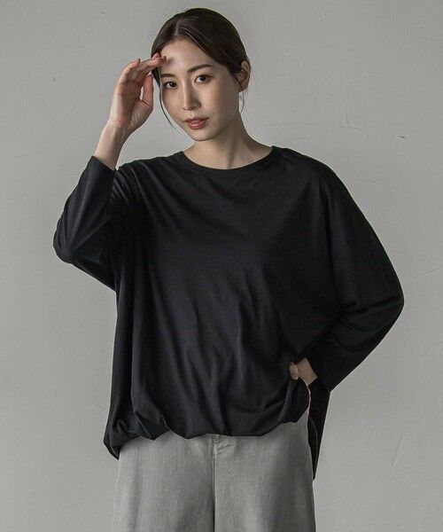 la.f... / ラ・エフ カットソー | 【biyori】バルーンヘムカットソー≪手洗い可能≫ | 詳細11