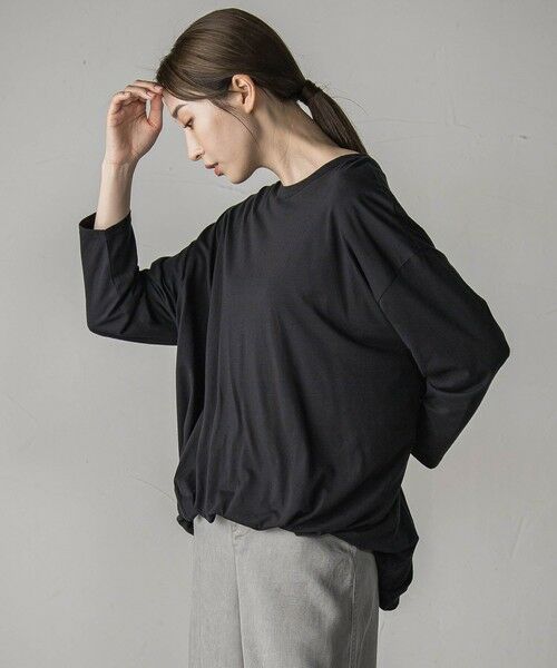 la.f... / ラ・エフ カットソー | 【biyori】バルーンヘムカットソー≪手洗い可能≫ | 詳細12