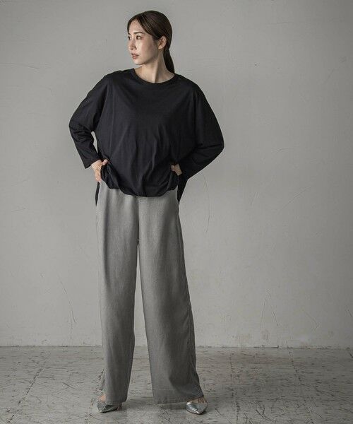 la.f... / ラ・エフ カットソー | 【biyori】バルーンヘムカットソー≪手洗い可能≫ | 詳細13