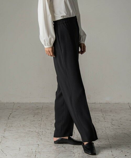la.f... / ラ・エフ その他パンツ | 【旅楽シリーズ/極】メランジツイルストレートパンツ≪洗濯機で洗える≫ | 詳細11