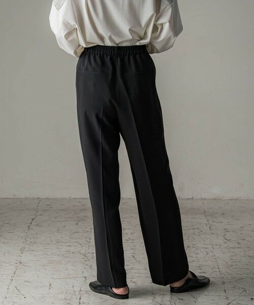 la.f... / ラ・エフ その他パンツ | 【旅楽シリーズ/極】メランジツイルストレートパンツ≪洗濯機で洗える≫ | 詳細13