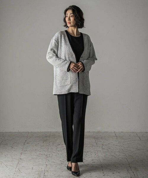 la.f... / ラ・エフ その他パンツ | 【旅楽シリーズ/極】メランジツイルストレートパンツ≪洗濯機で洗える≫ | 詳細18