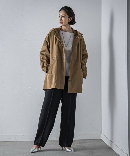 la.f... / ラ・エフ その他パンツ | 【旅楽シリーズ/極】メランジツイルストレートパンツ≪洗濯機で洗える≫ | 詳細9