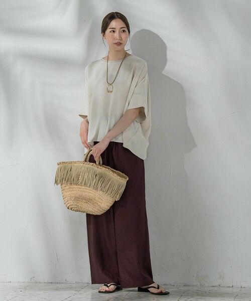 la.f... / ラ・エフ その他パンツ | 【biyori】麻調ヴィンテージパンツ≪手洗い可能≫ | 詳細21