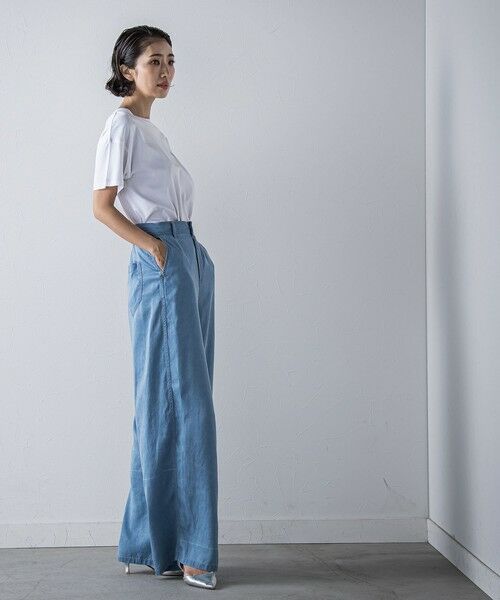 la.f... / ラ・エフ デニムパンツ | 【biyori】”ひんやり、薄くて、ラクに”モダールデニムパンツ≪洗濯機で洗える≫ | 詳細13