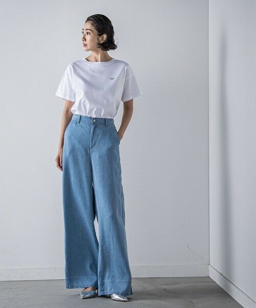 la.f... / ラ・エフ デニムパンツ | 【biyori】”ひんやり、薄くて、ラクに”モダールデニムパンツ≪洗濯機で洗える≫ | 詳細15