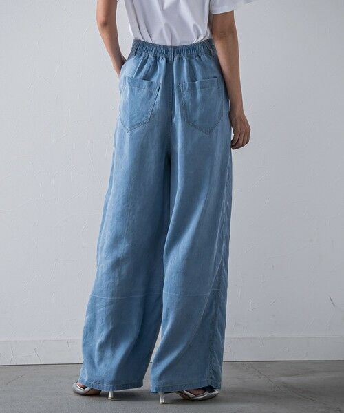 la.f... / ラ・エフ デニムパンツ | 【biyori】”ひんやり、薄くて、ラクに”モダールデニムパンツ≪洗濯機で洗える≫ | 詳細17