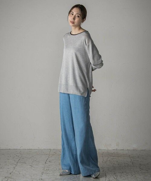 la.f... / ラ・エフ デニムパンツ | 【biyori】”ひんやり、薄くて、ラクに”モダールデニムパンツ≪洗濯機で洗える≫ | 詳細2