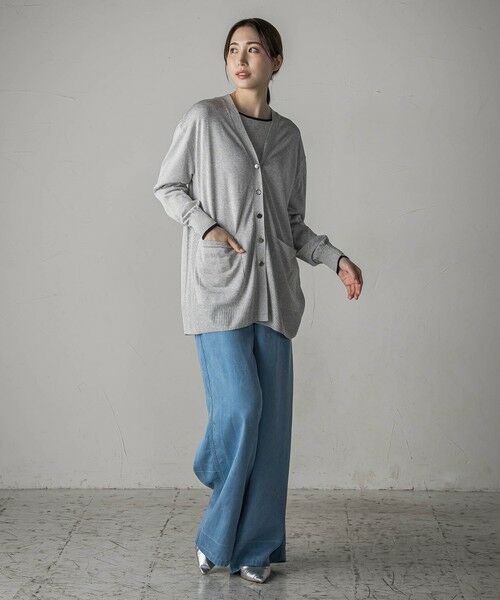 la.f... / ラ・エフ デニムパンツ | 【biyori】”ひんやり、薄くて、ラクに”モダールデニムパンツ≪洗濯機で洗える≫ | 詳細4