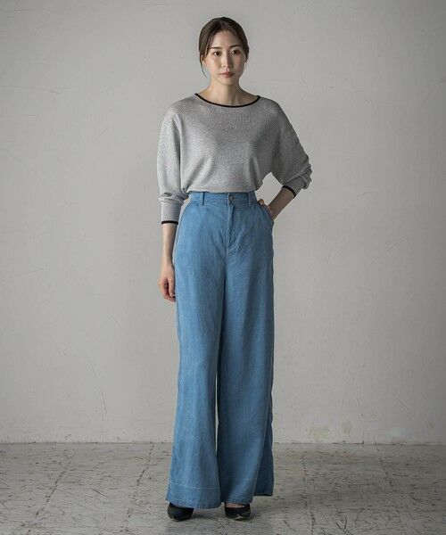 la.f... / ラ・エフ デニムパンツ | 【biyori】”ひんやり、薄くて、ラクに”モダールデニムパンツ≪洗濯機で洗える≫ | 詳細5