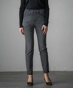 la.f... / ラ・エフ デニムパンツ | 【WEB限定】ぐーんと伸びるデニムレギパン≪洗濯機で洗える≫