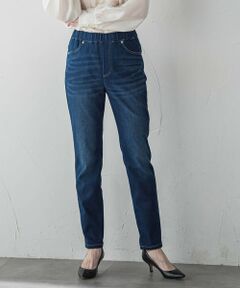 la.f... / ラ・エフ デニムパンツ | 【WEB限定】ぐーんと伸びるデニムレギパン≪洗濯機で洗える≫